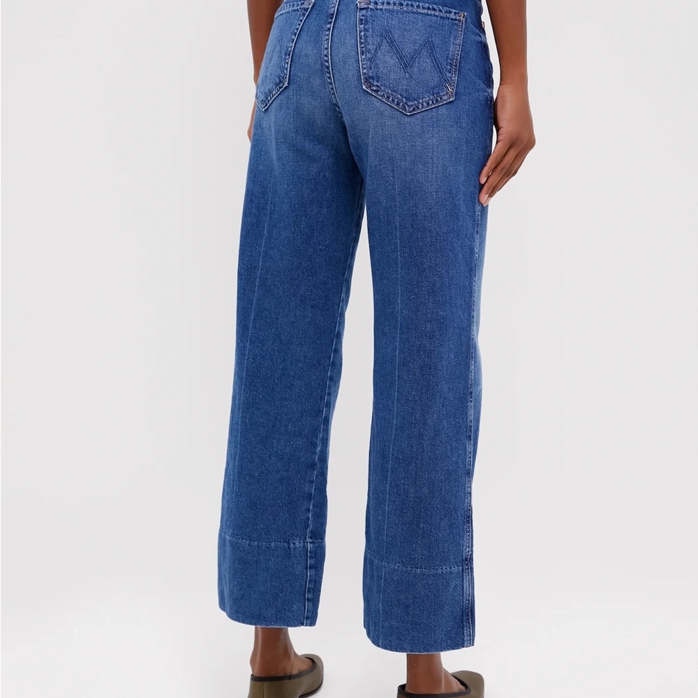 BNWT MOTHER the maven wide hem ankle